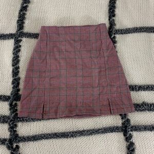 Plaid Skirt
